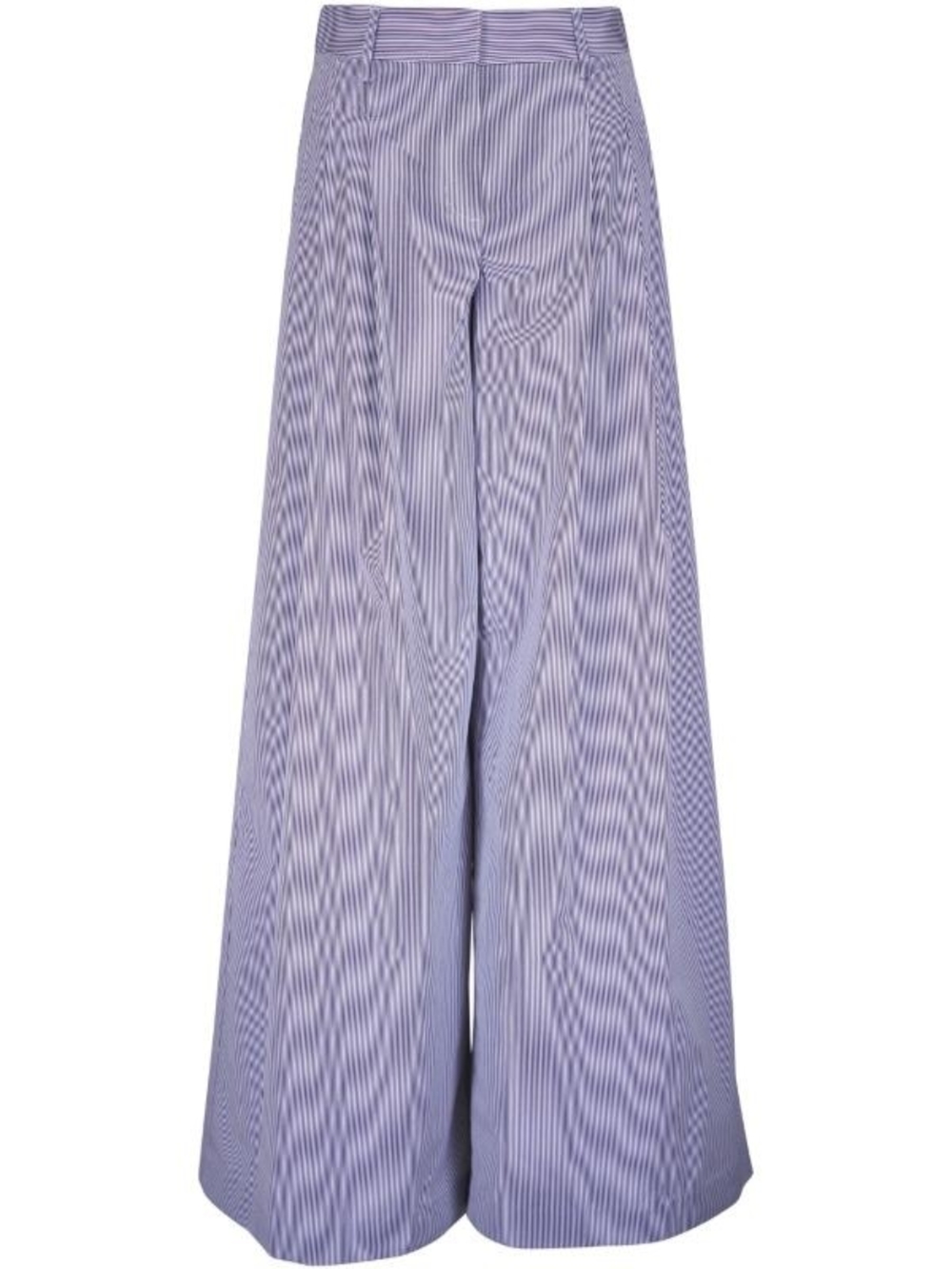 NWT TWP Didi Striped Pleated Palazzo Pants Navy Blue Size 2